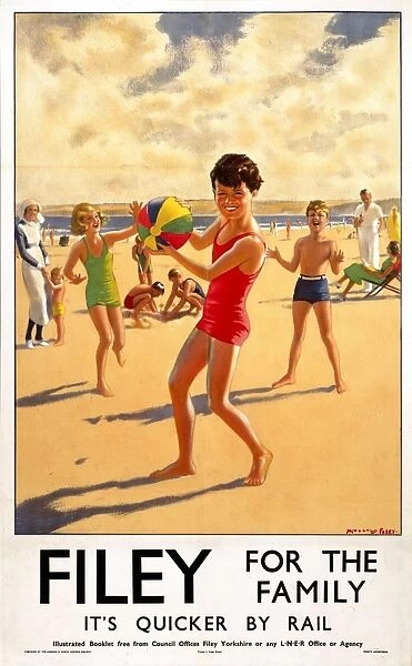 Filey, LNER poster, 1923-1947
