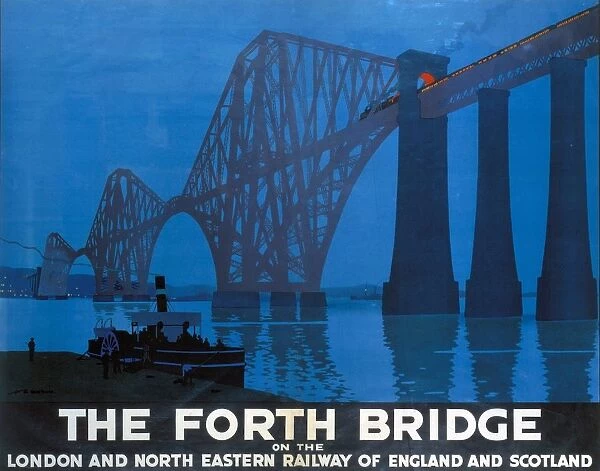 The Forth Bridge, LNER poster, 1928