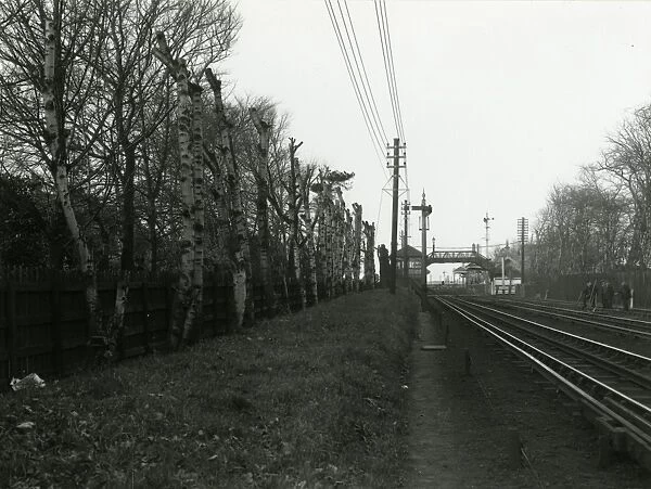 Freshfield station (Formby), Lancashire & Yorkshire Railway, 1914