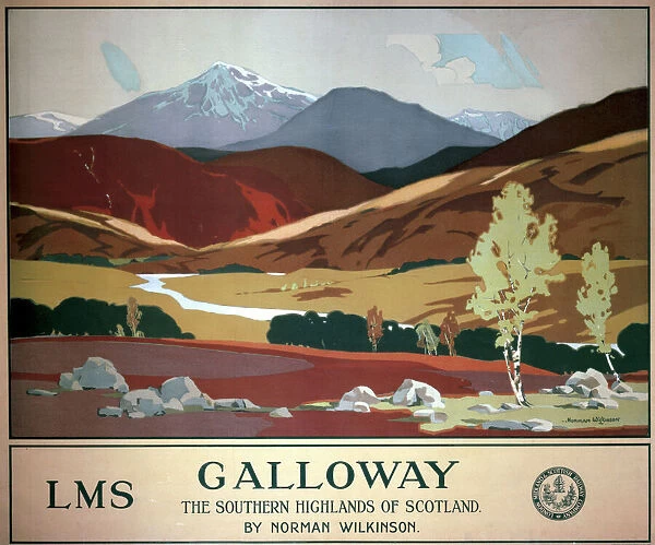 Galloway, LMS poster, 1927