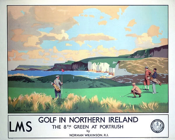 Golf in Northern Ireland, LMS poster