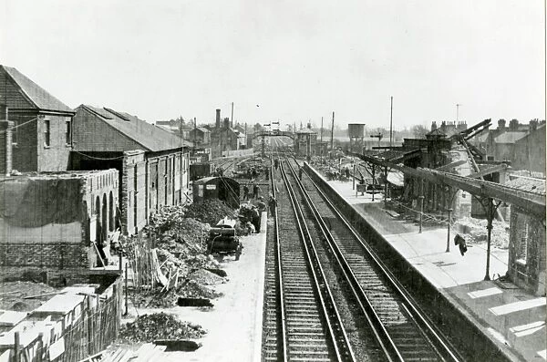 Havant station, London, Brighton & South Coast Railway  /  London & South Western Railway