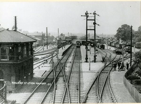 Havant station, London, Brighton & South Coast Railway