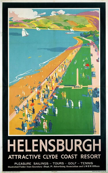 Helensburgh, LNER poster, 1923-1947