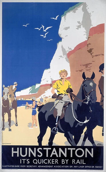 Hunstanton, LNER poster, 1923-1947