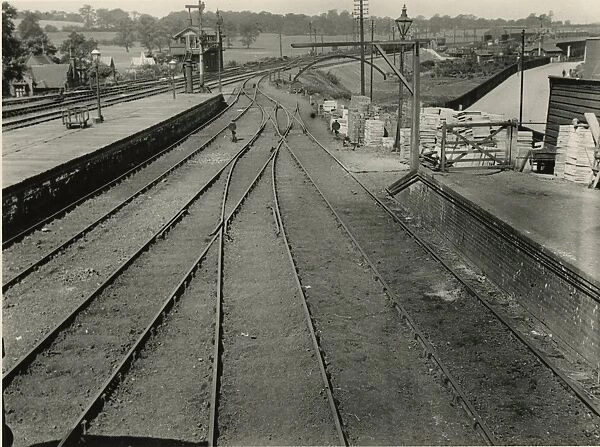 Ipswich station, about 1911