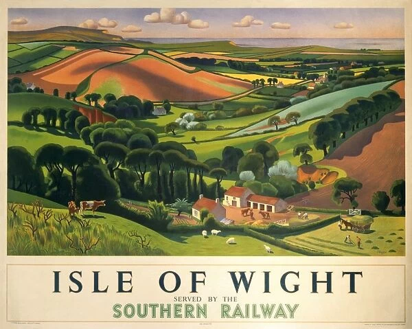 Isle of Wight, SR poster, 1946