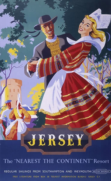 Jersey, BR poster, 1952
