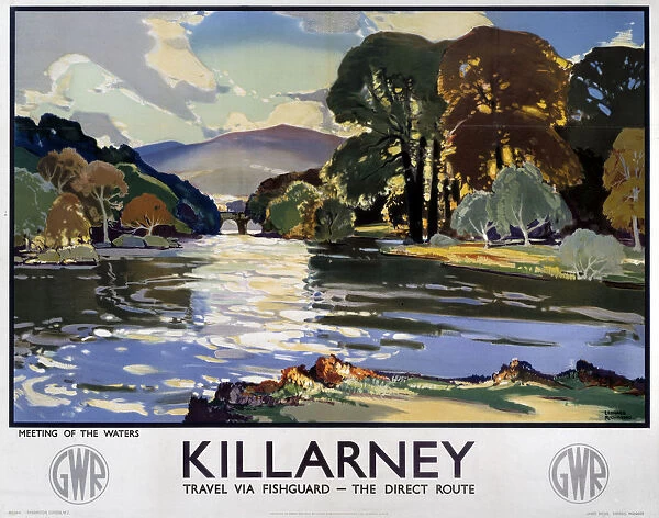 Killarney, GWR poster, 1938