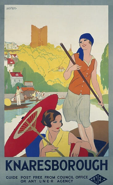 Knaresborough, LNER poster, c 1930