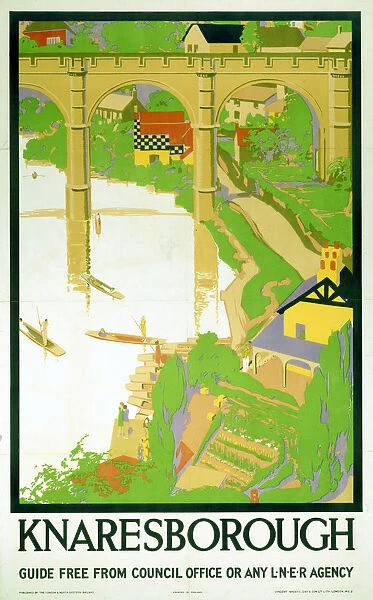 Knaresborough, LNER poster c 1930s