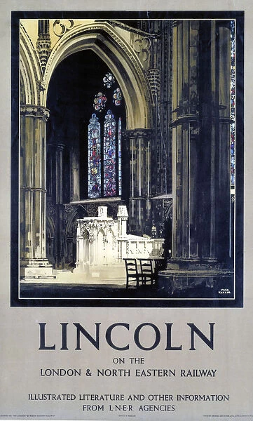 Lincoln, LNER poster, 1924