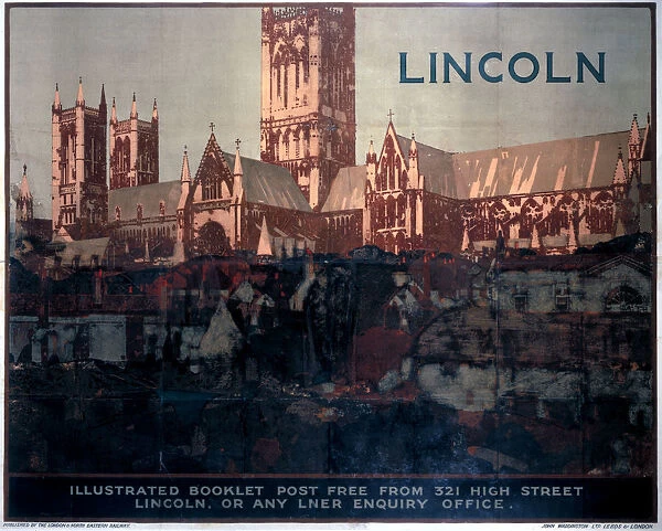 Lincoln, LNER poster, 1924