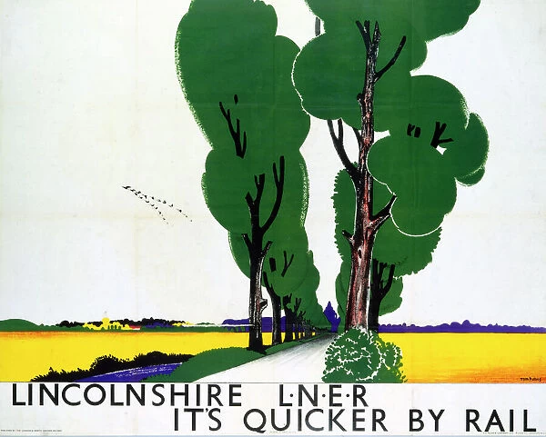 Lincolnshire, LNER poster, 1923-1947