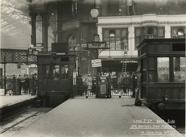 Liverpool Street station, Great Eastern Railway. 14 June 1920