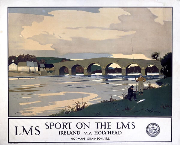 LMS poster. Sport on the LMS - Ireland via