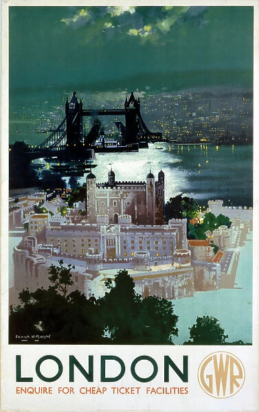 London, GWR poster, 1938