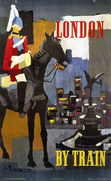 London by Train, BR (ER) poster, 1923-1947