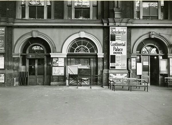 London Victoria station, Southern Railway, April 1937