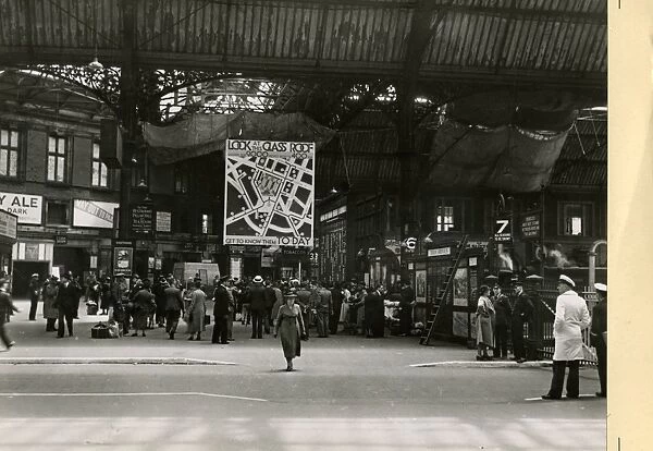 London Victoria station, Southern Railway, 1940
