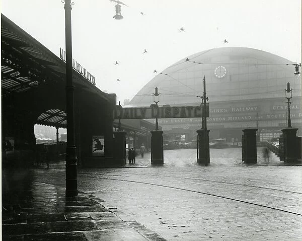 Manchester Central station, Cheshire Lines Committee, 29 October 1929. View of the