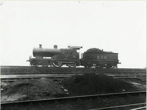 Midland Railway 4-4-0 steam locomotive number 1738