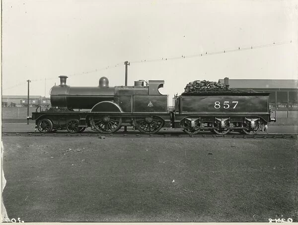 Midland Railway Class 2, 4-4-0 steam locomotive number 495. Specially painted for