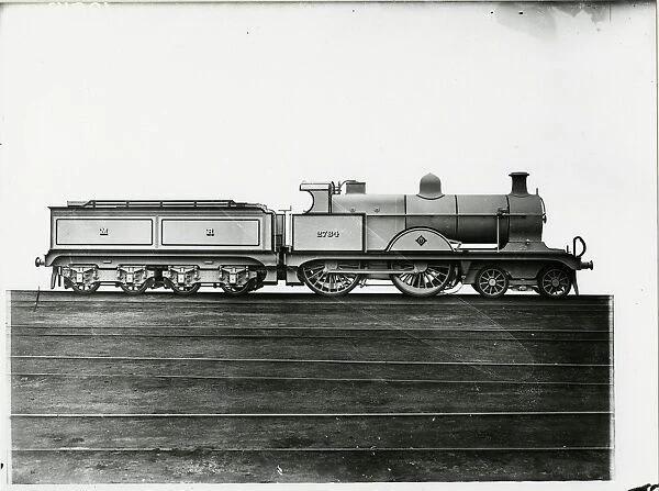 Midland Railway Class 2 4-4-0 steam locomotive number 2594. Built by Nielson and Co in 1901