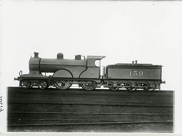 Midland Railway Class 2, 4-4-0 steam locomotive number 1563. Built Derby in 1882