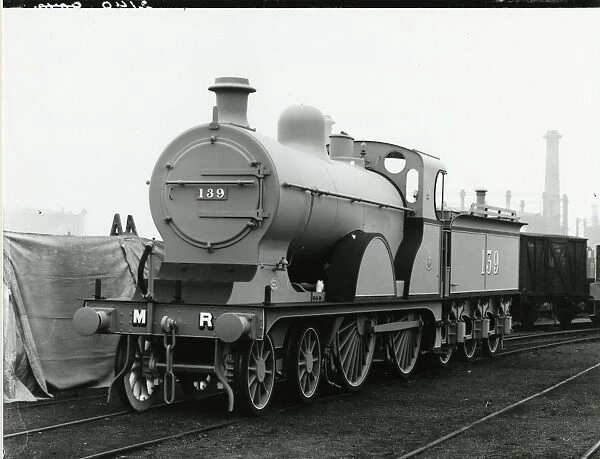 Midland Railway Class 3, 4-4-0 steam locomotive number 740. Built Derby in 1903 as 830