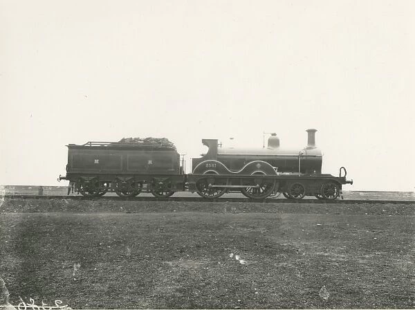 Midland Railway Class 3, 4-4-0 steam locomotive number 857. Built Derby in 1905
