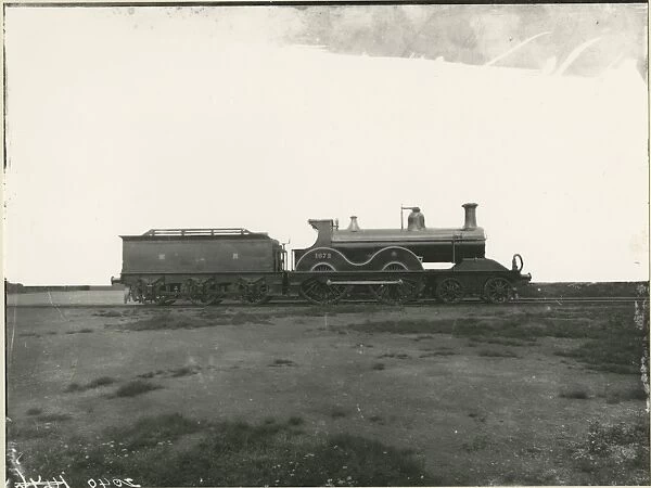 Midland Railway Class 3, 4-4-0 steam locomotive number 863. Built Derby in September