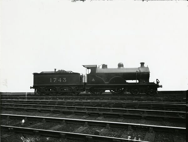 Midland Railway Class 3, 4-4-0 steam locomotive number 764. Built Derby in 1905