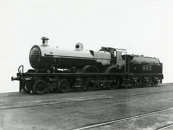 Midland Railway Class 4, 4-4-0 steam locomotive number 995