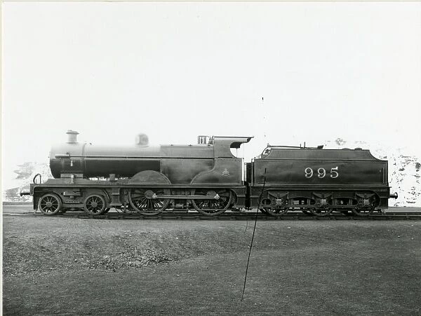 Midland Railway Class 4, 4-4-0 steam locomotive number 995