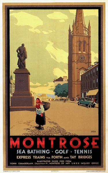 Montrose, LNER poster, 1923-1947