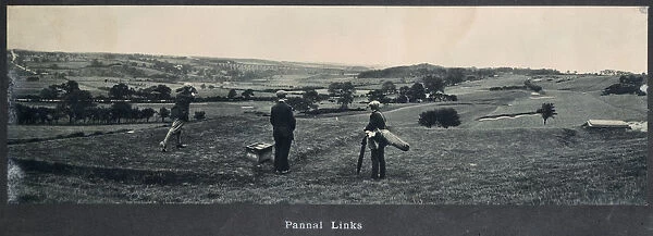 Pannal Links, NER carriage photograph, 1910-1922
