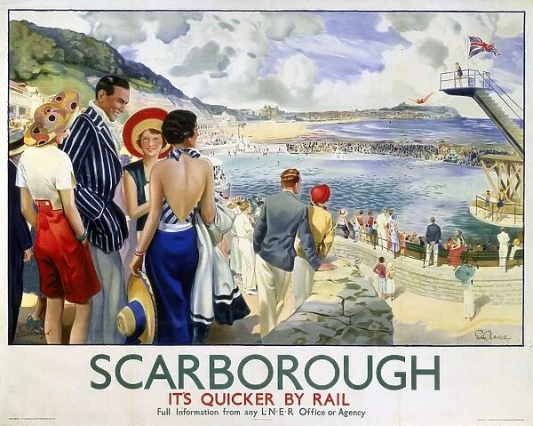 Scarborough, LNER poster, 1930s