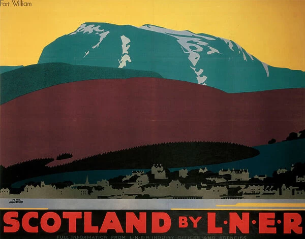 Scotland by LNER, LNER poster, 1923-1947