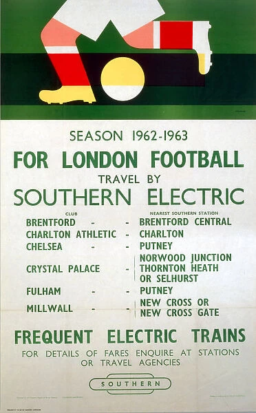 Season 1962-1963, For London Football Trav
