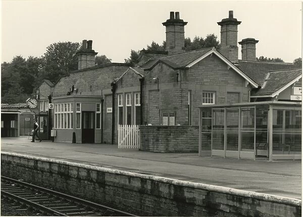 Shipley station, British Rail, August 1987