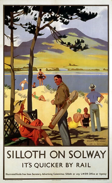 Silloth-on-Solway, LNER poster, 1923-1947