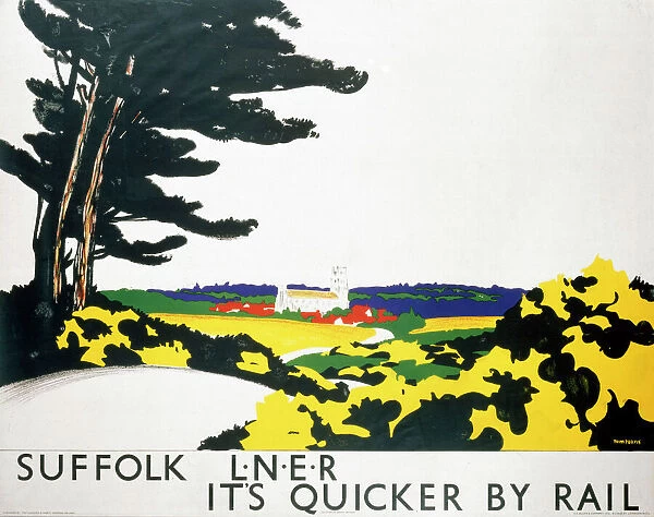 Suffolk, LNER poster, 1923-1947