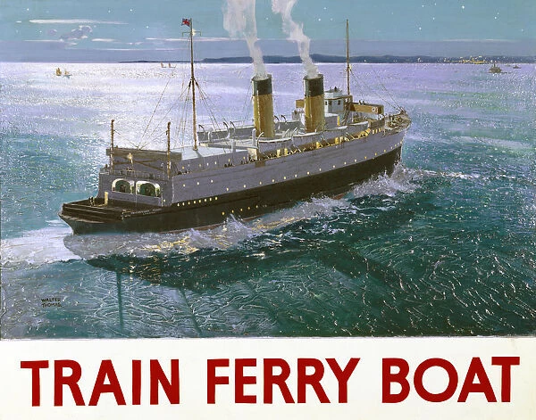 Train Ferry Boat, 1936