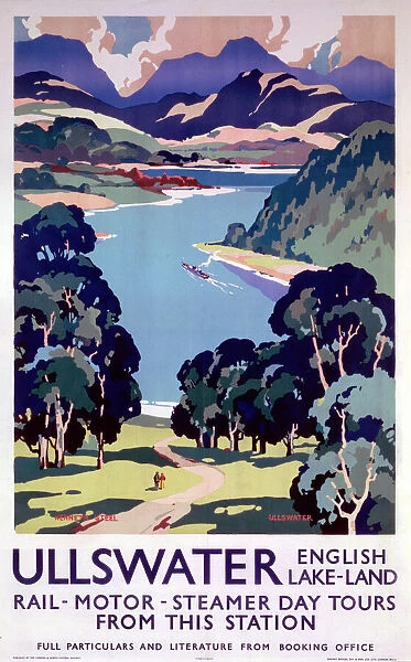 Ullswater, LNER poster, 1923-1947