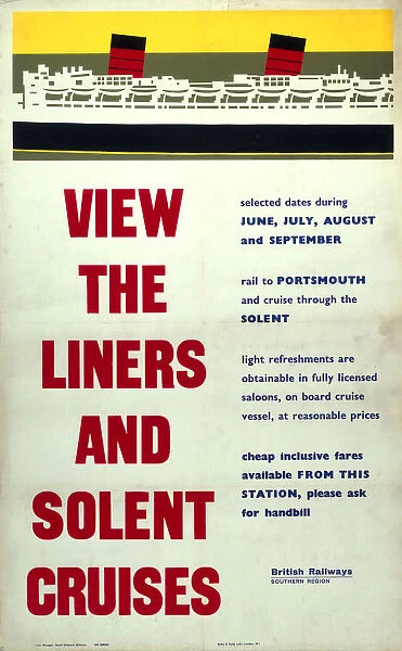 View the Liners and Solent Cruises, 1976