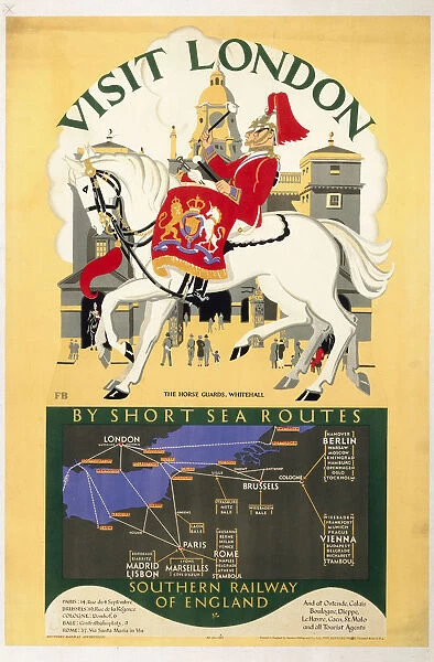 Visit London, SR poster, 1927