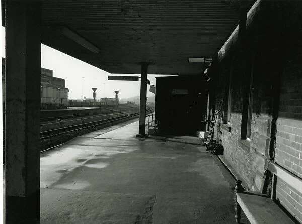 Wakefield Kirkgate station, British Rail, January 1987