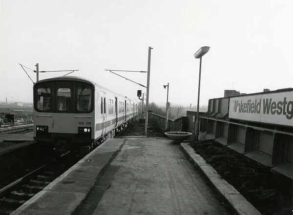 Wakefield Westgate station, British Rail, January 1987