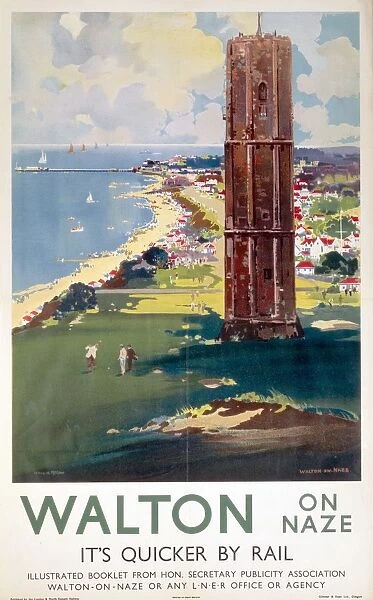 Walton-on-Naze, LNER poster c 1930
